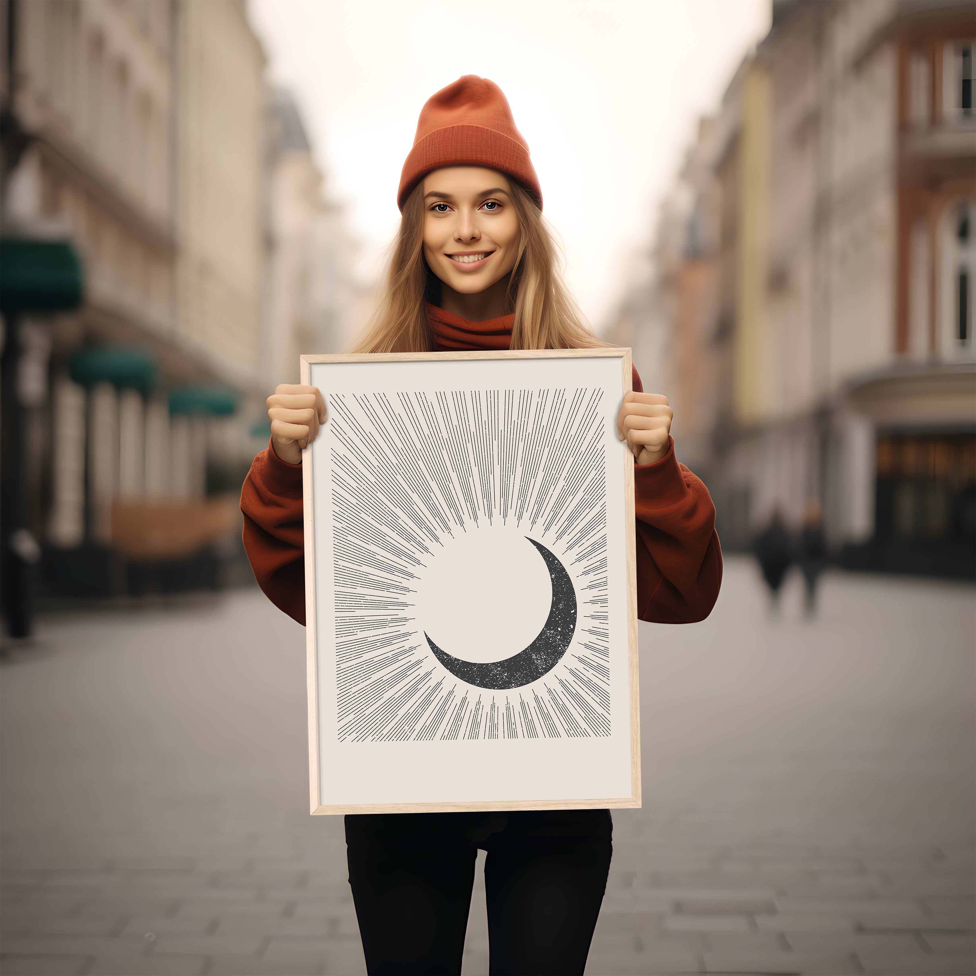 Sonne und Mond Poster