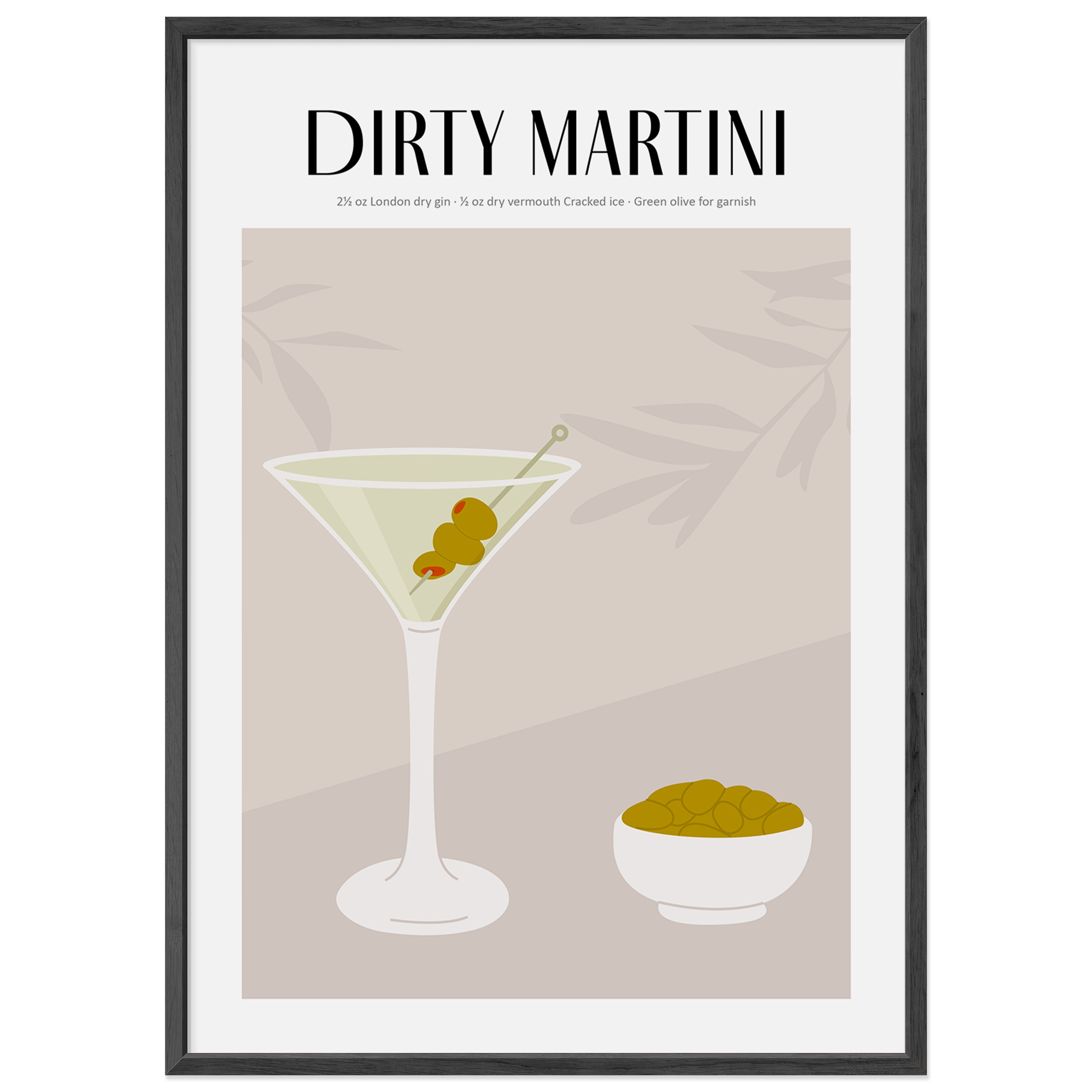 Dirty Martini Poster