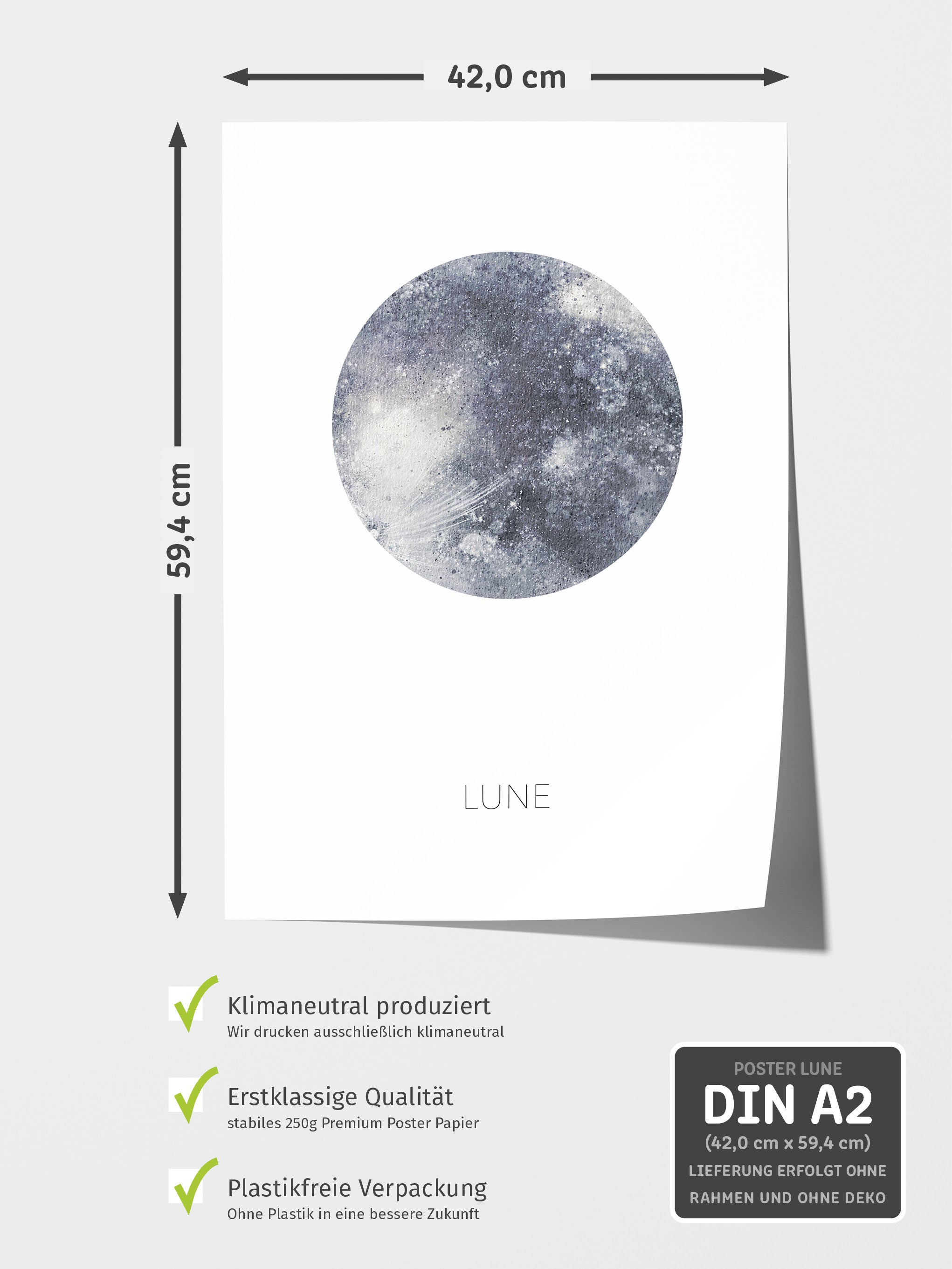 Poster "Lune"