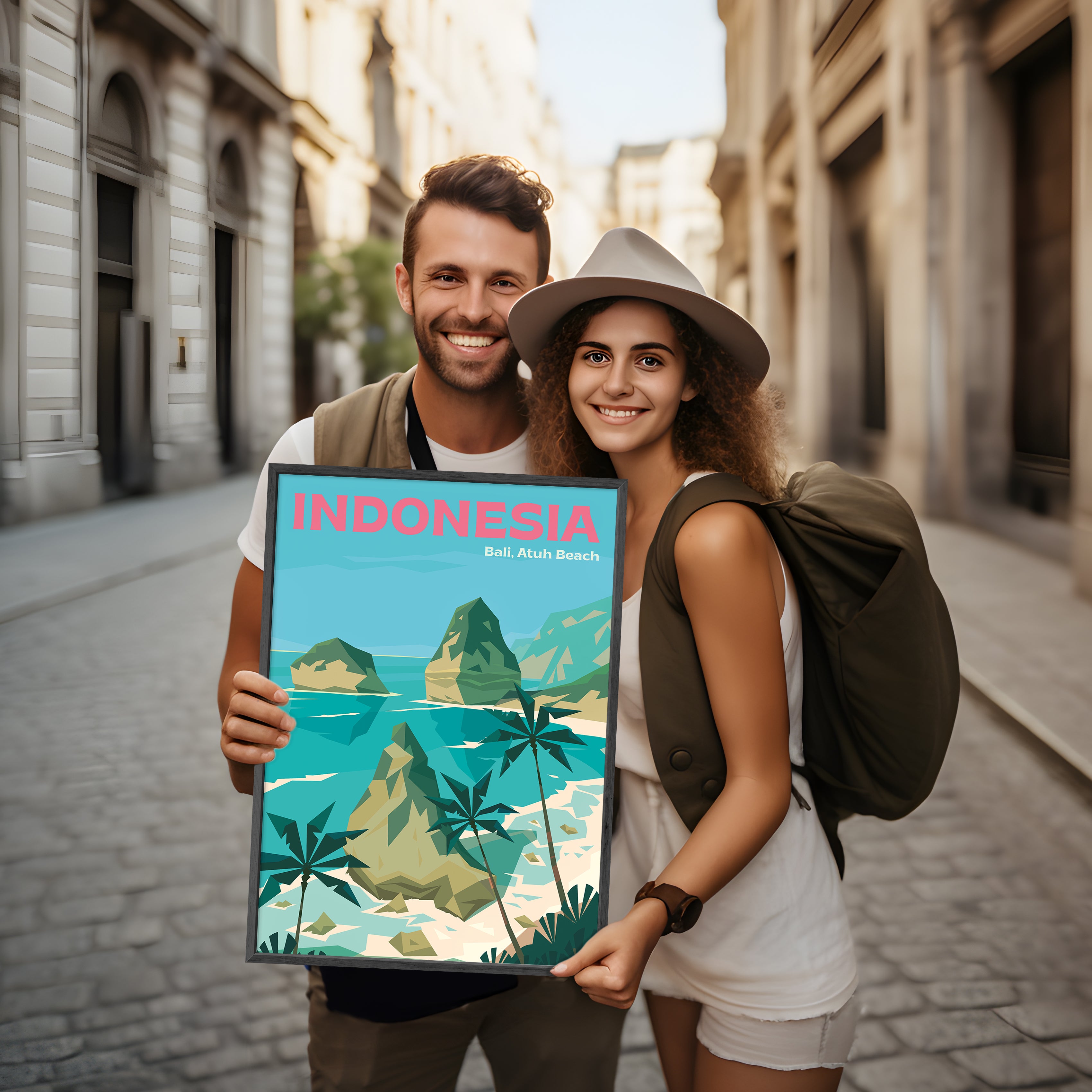 Bali, Indonesien Poster