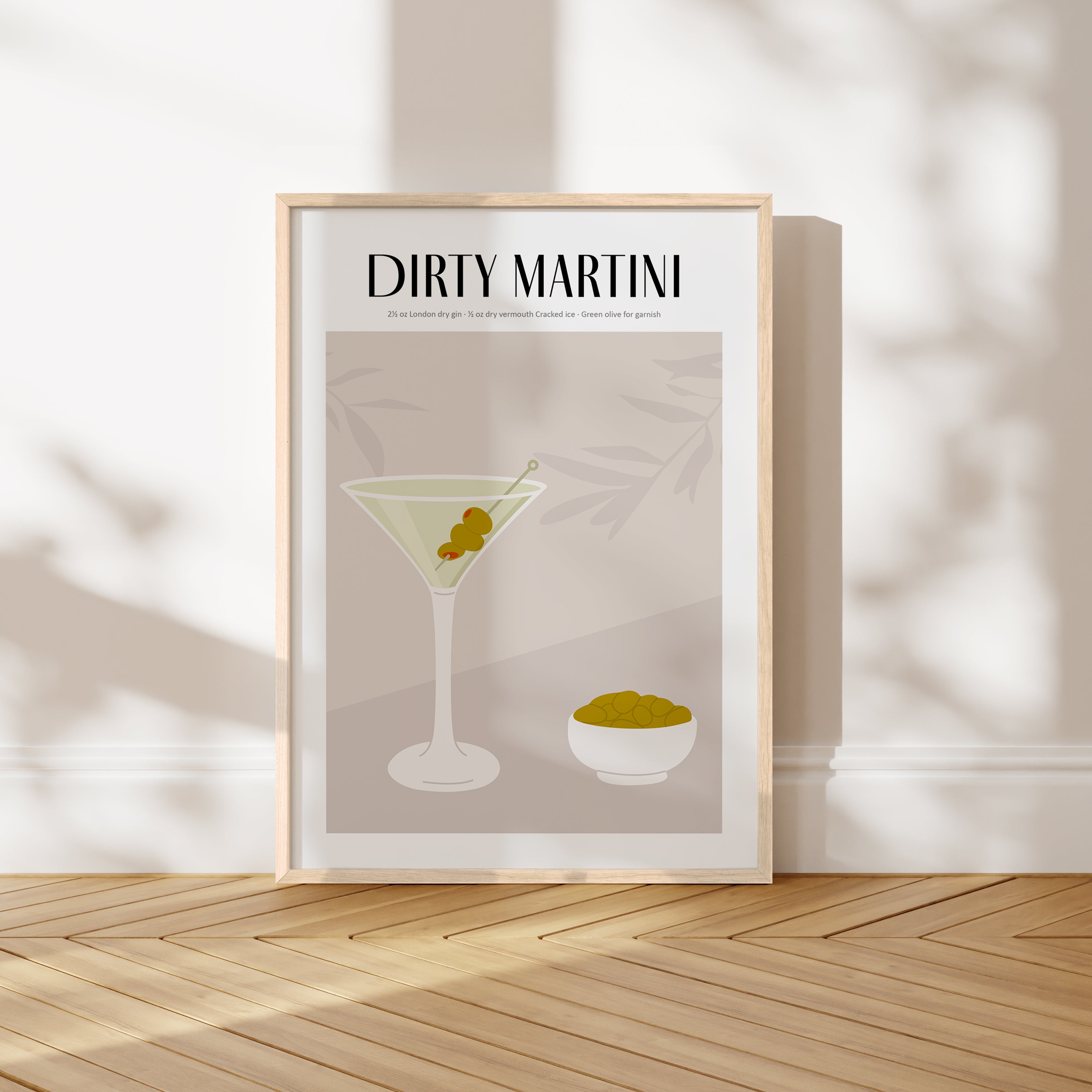 Dirty Martini Poster