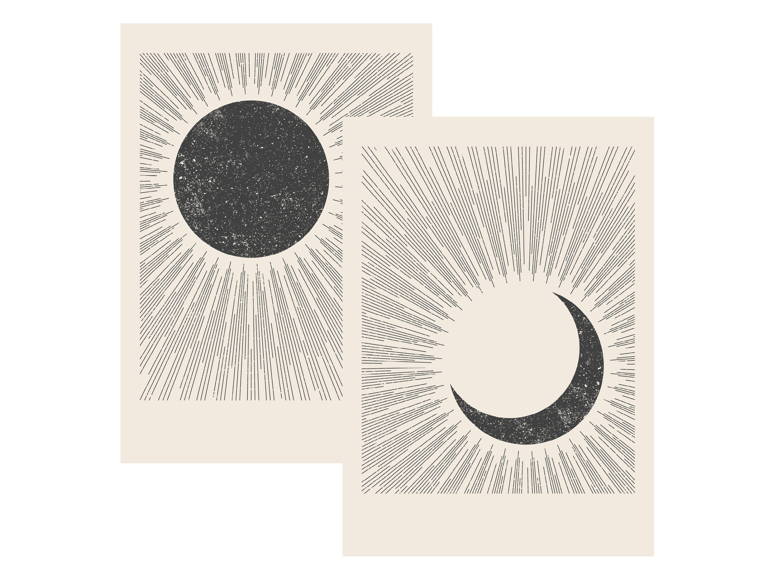 Sonne und Mond Poster