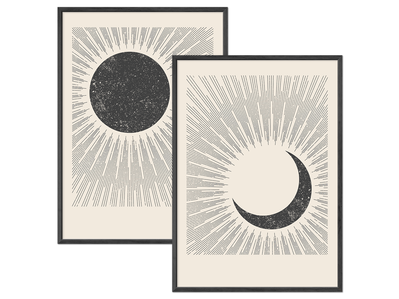 Sonne und Mond Poster