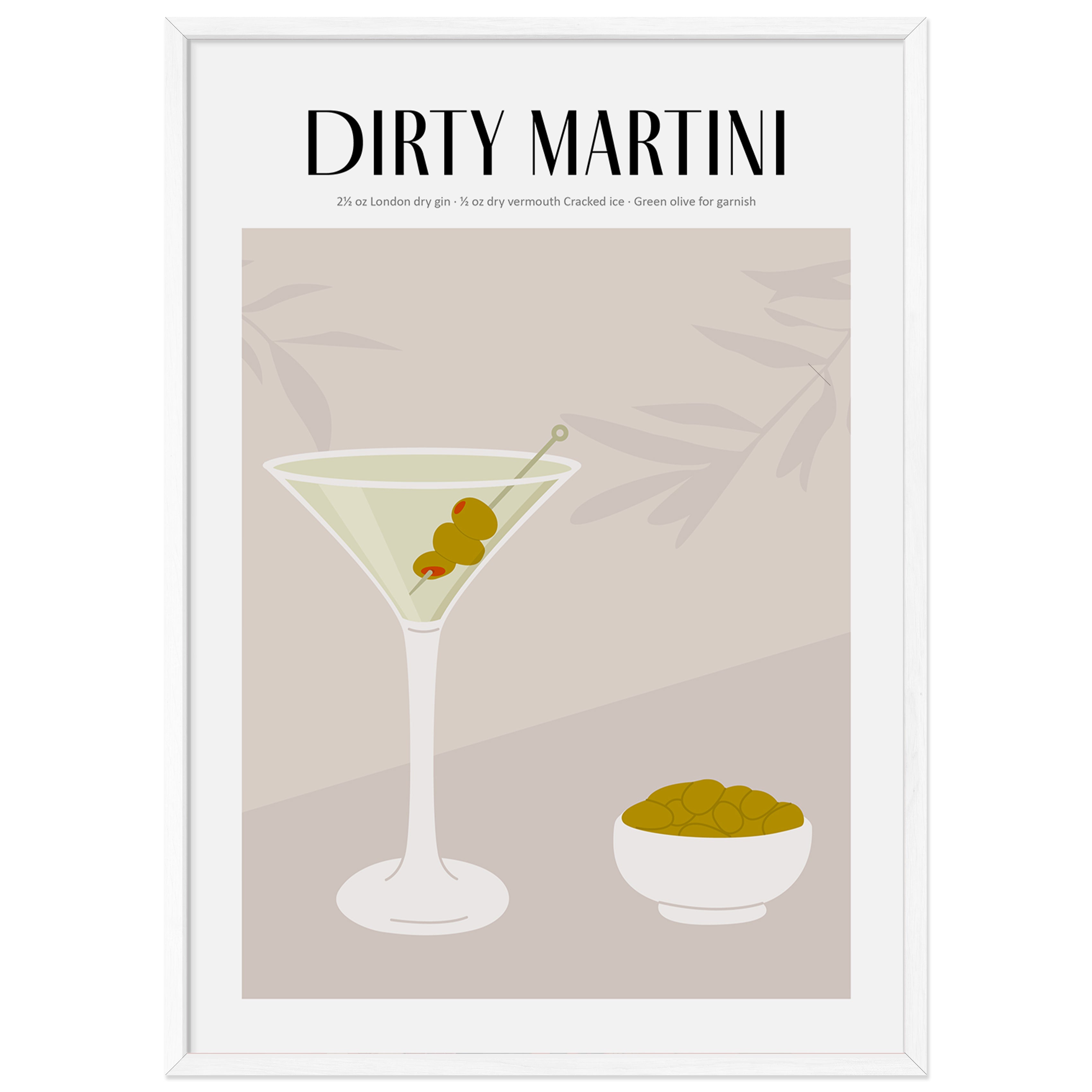Dirty Martini Poster