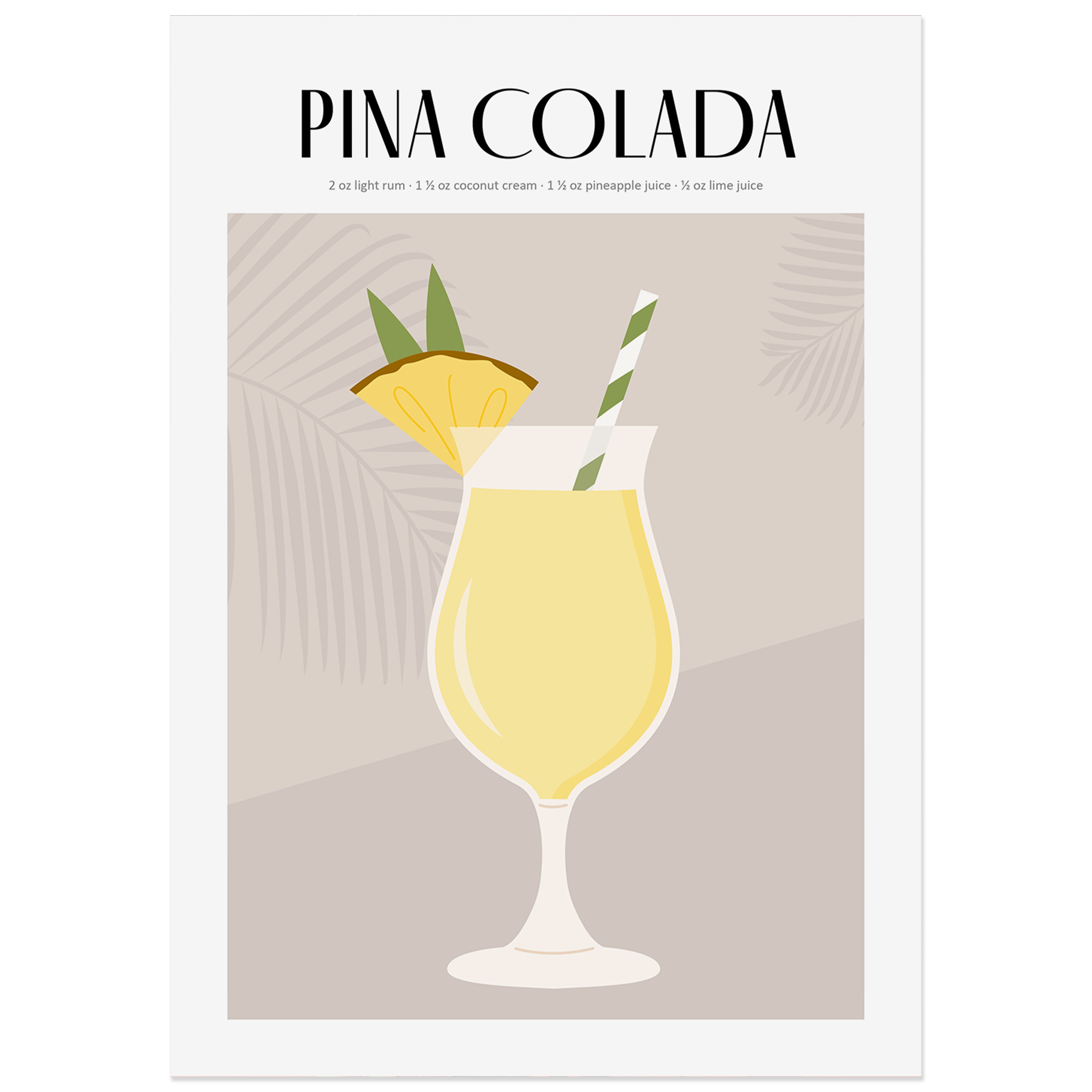 Pina Colada Poster