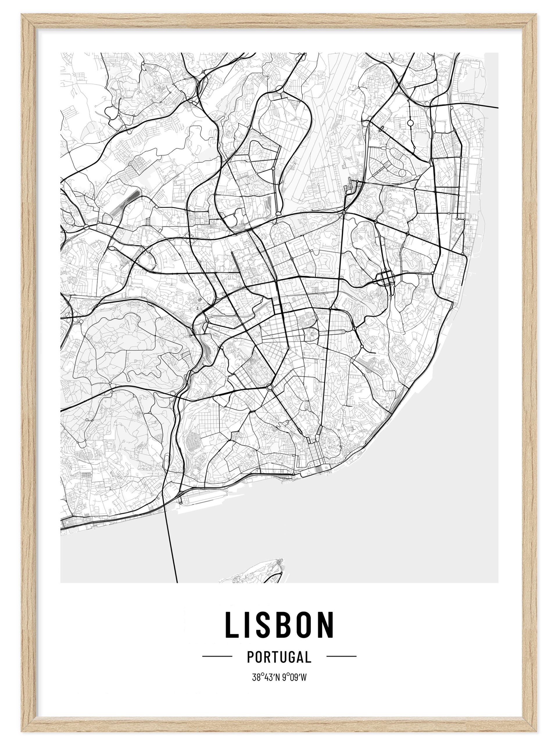 Lissabon Poster