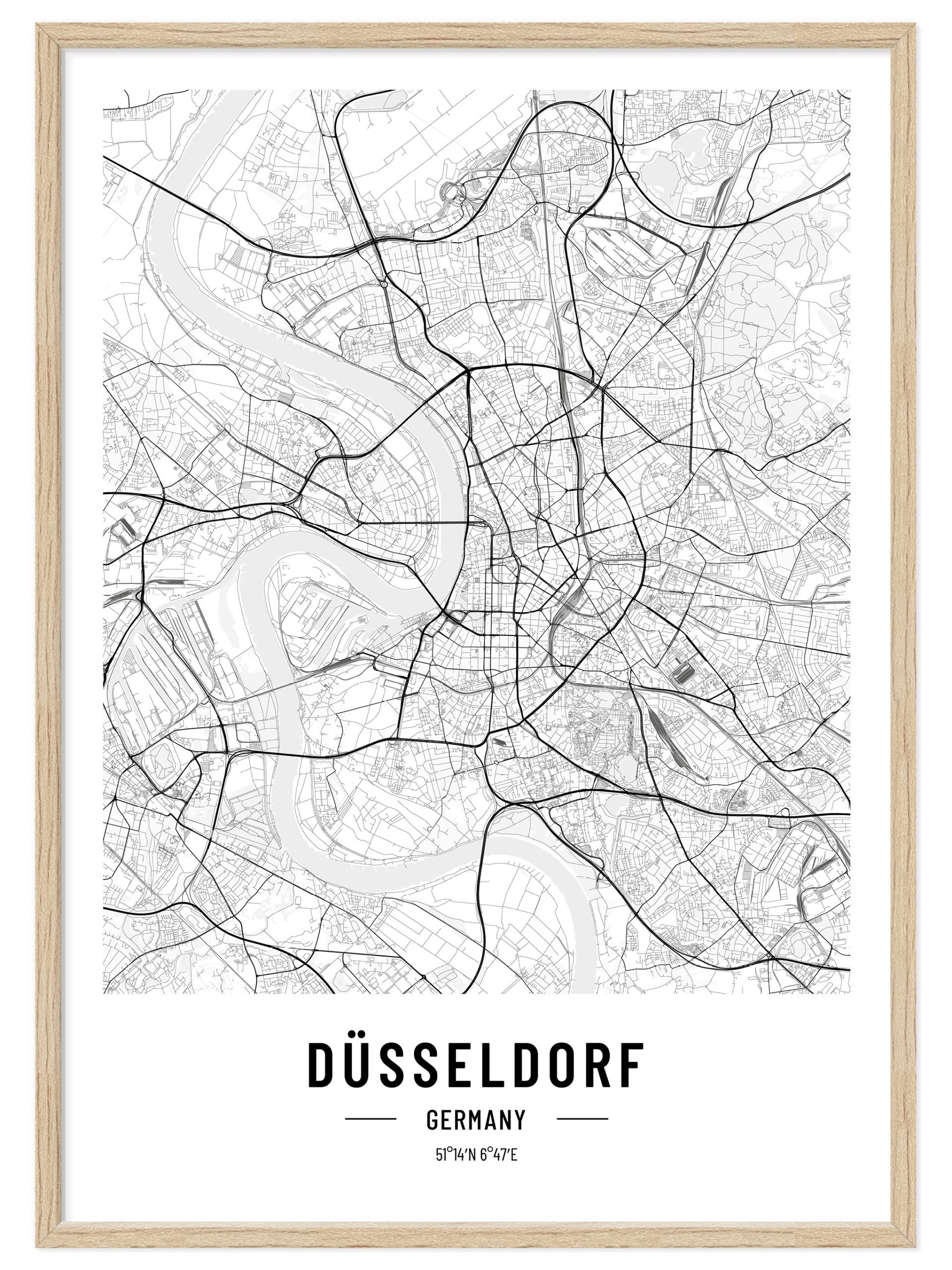 Düsseldorf Poster