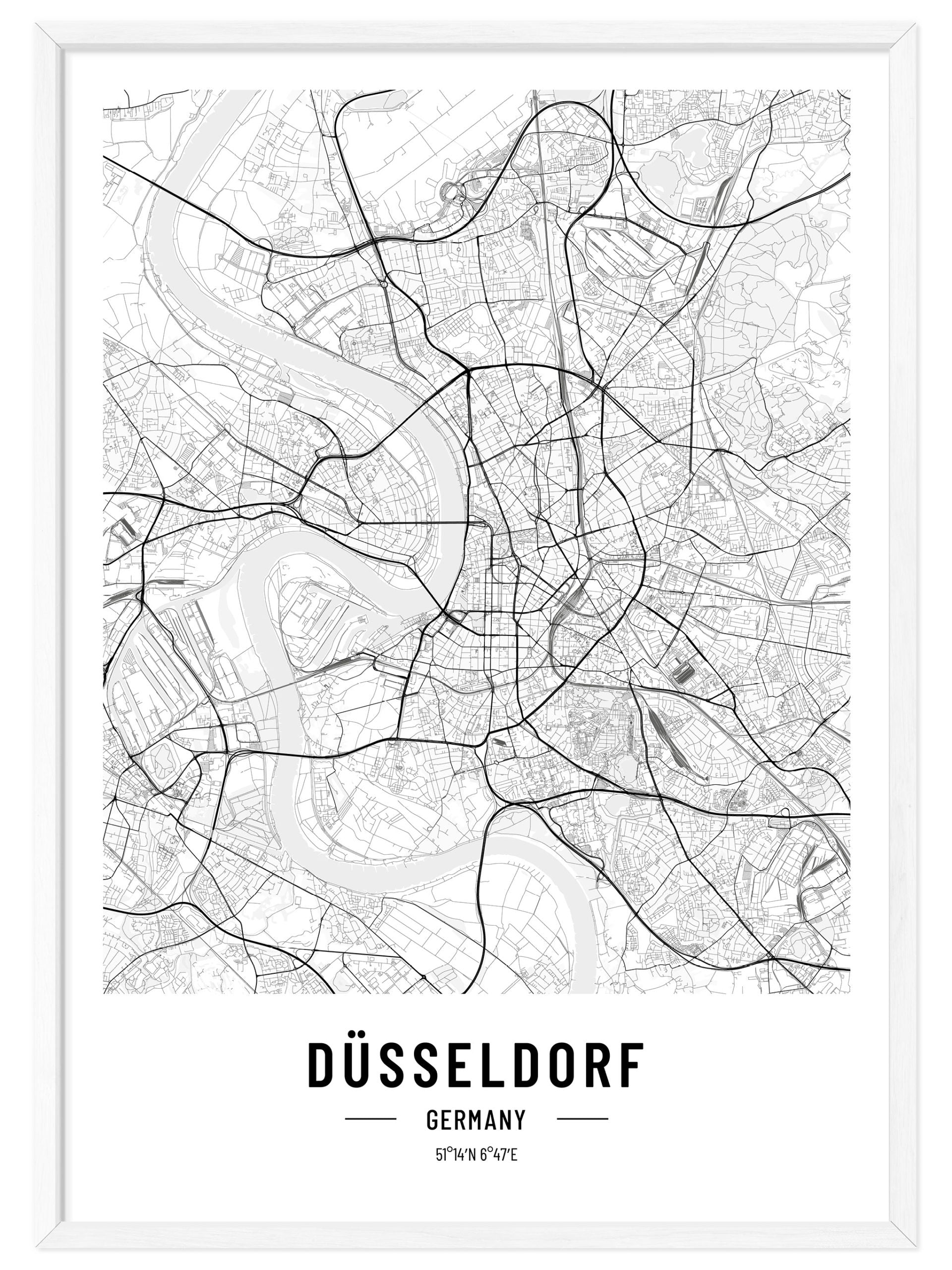 Düsseldorf Poster