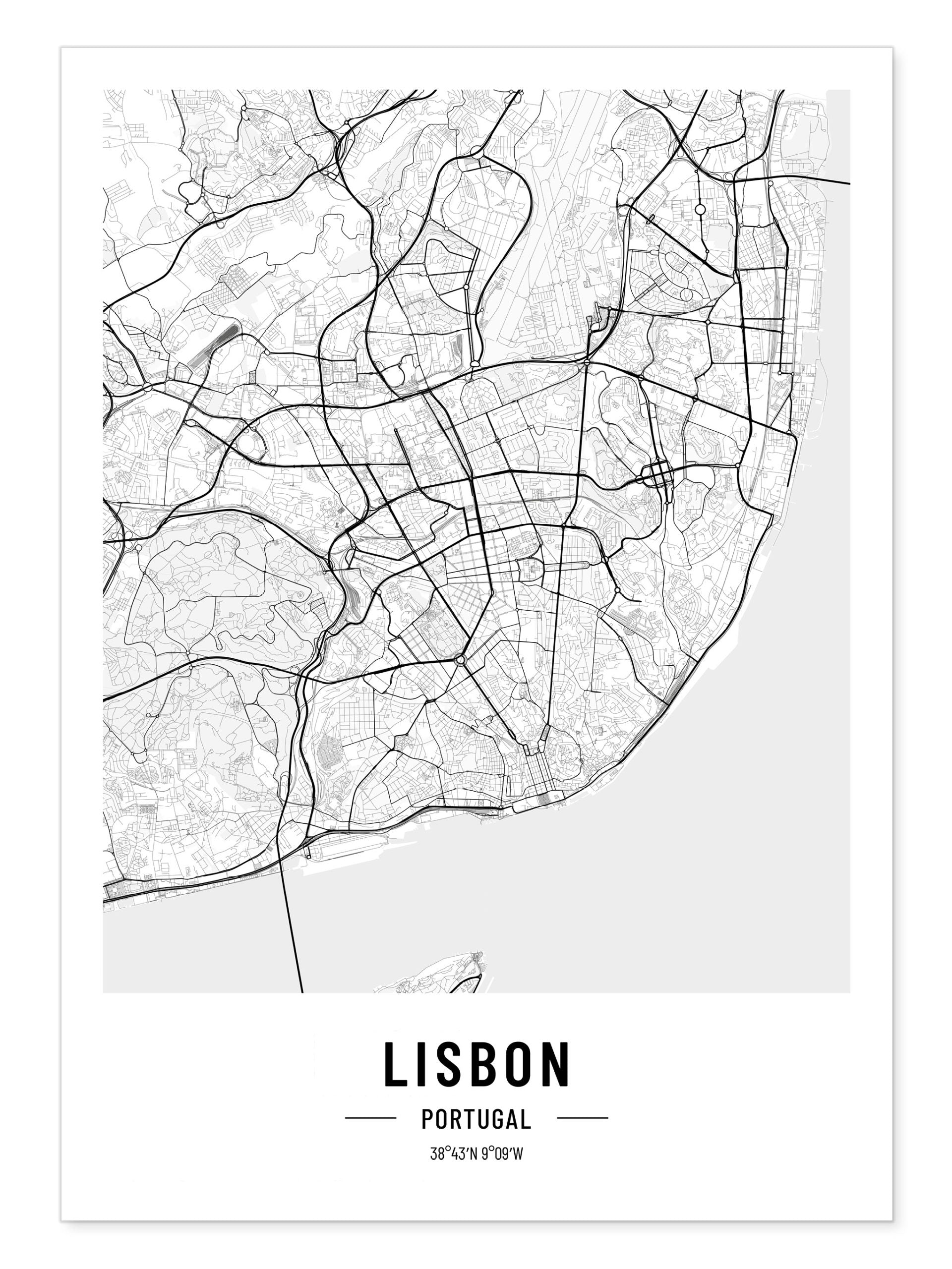 Lissabon Poster