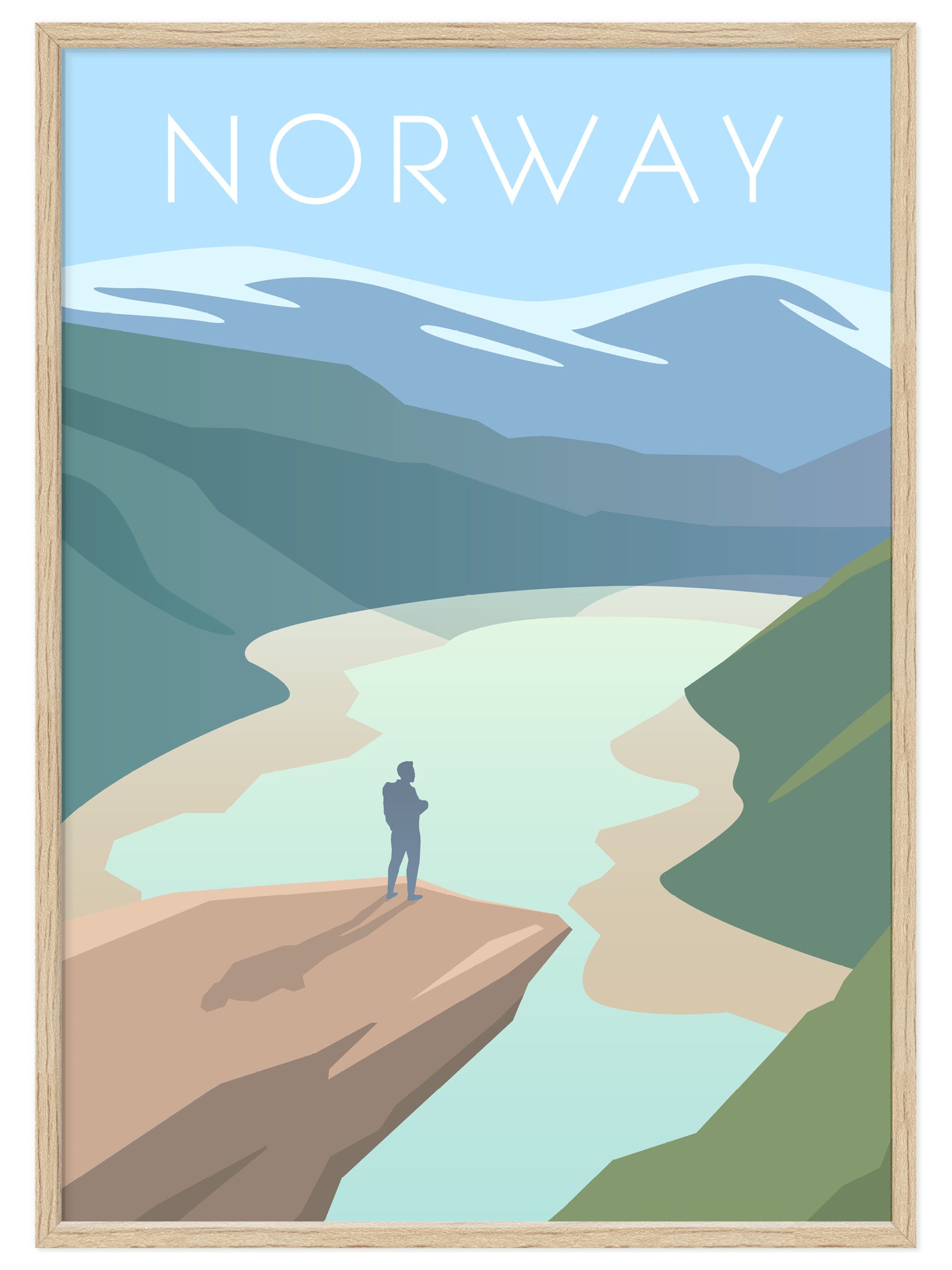 Norwegen Poster